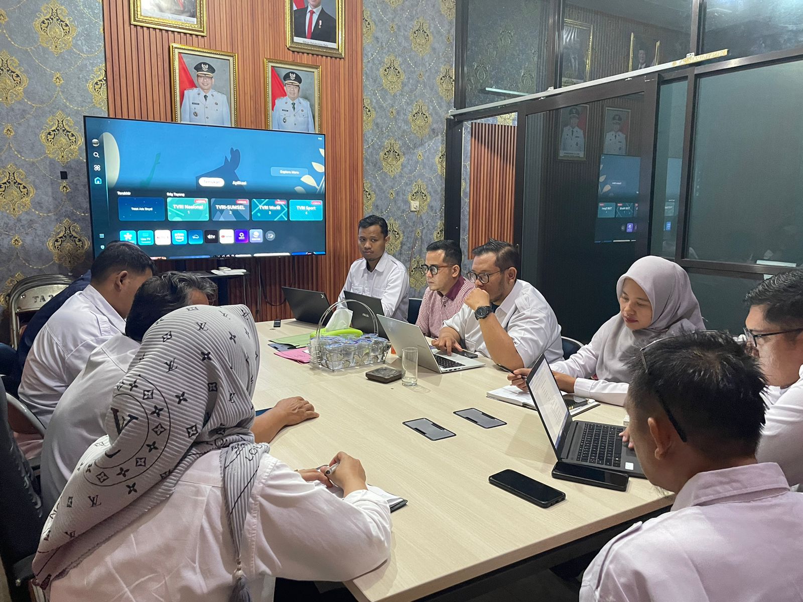 RAPAT PENYUSUNAN AGENDA KERJA TAHUN 2026 SERTA EVALUASI PENYELENGGARAAN SDI KABUPATEN SELUMA TAHUN 2025