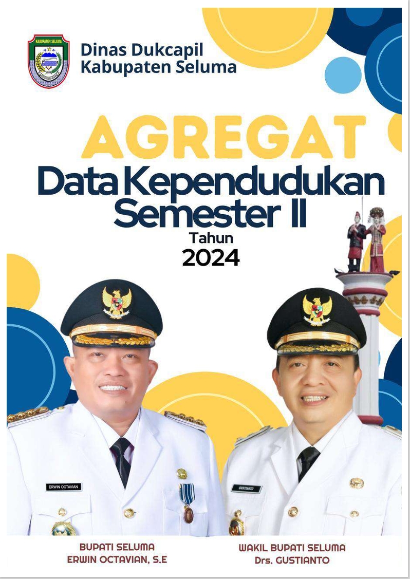DATA AGREGAT SEMESTER II KEPENDUDUKAN KABUPATEN SELUMA TAHUN 2024